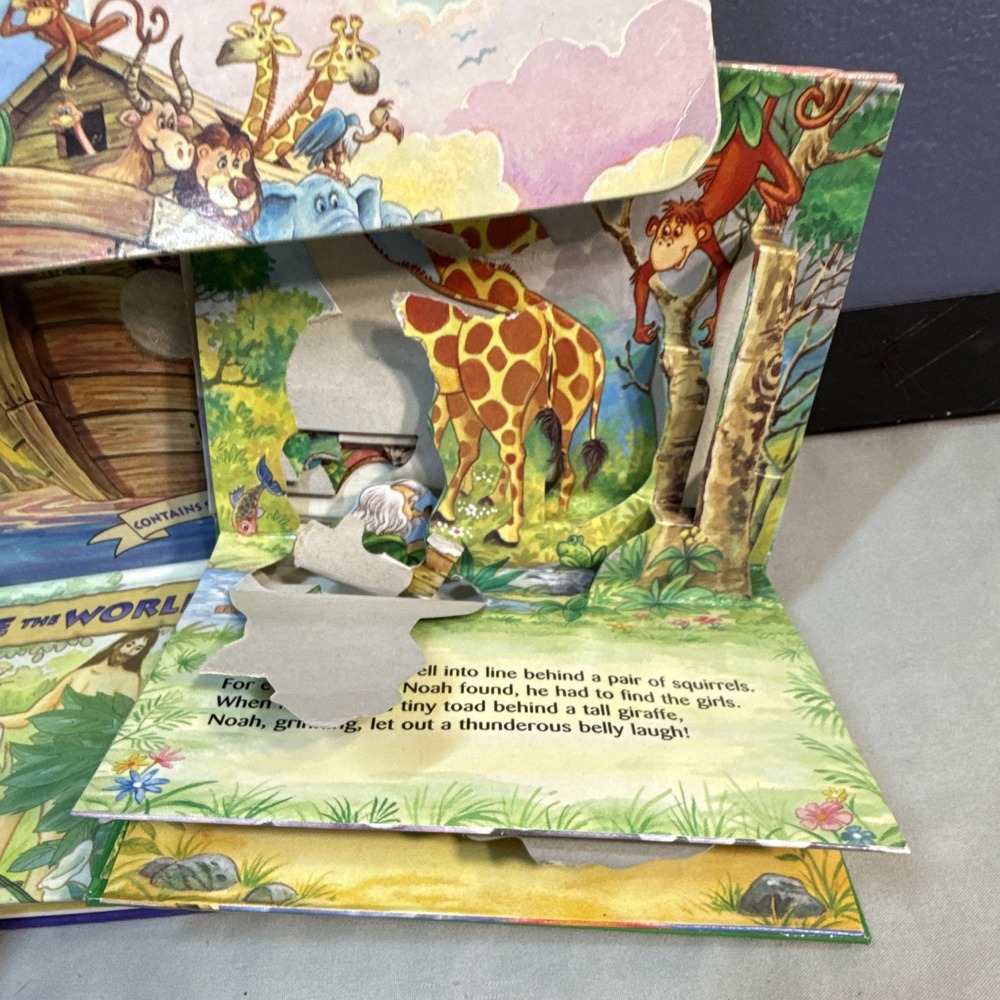 Landoll Bible Mini Pop-Up Storybooks 5 Mini Illustrated Box Set 1999 Ages 4-8 - Picture 11 of 12